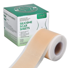 Reusable Silicone Scar Sheets 150cm, Silicone Scar Roll, Soft Silicone Scar Tap Roll, Professional Scar Strips