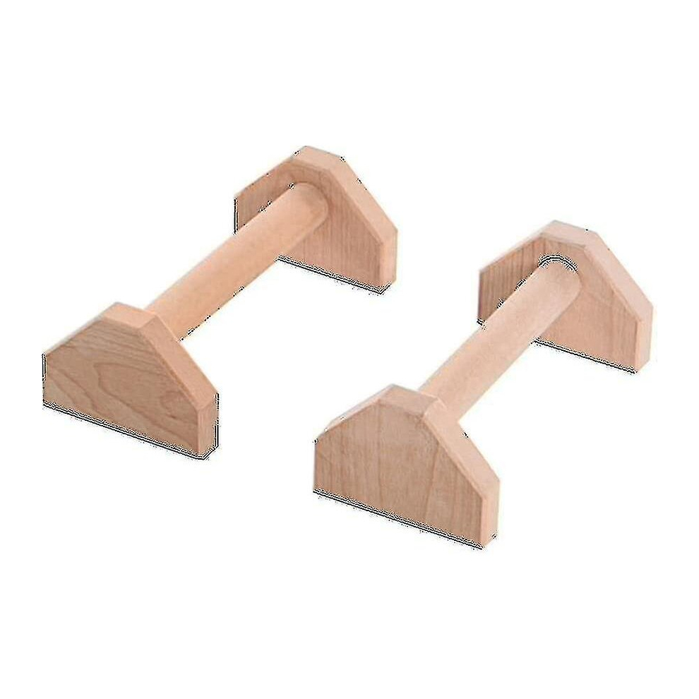Push Up Bars Handstand Wooden Push Ups Push Up Stand Bar Fitness