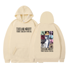 (Khaki + black, S) TAYLOR SWIFT Athleisure Hoodie Printed