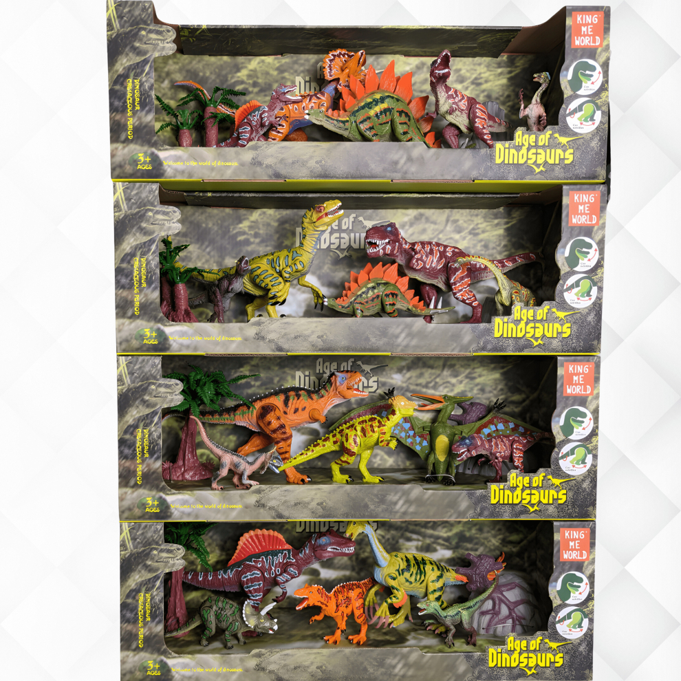 Dinosaur Toy Figures 7PCS Assorted Action Figure monster size 41cm