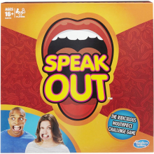 Speak Out Game With Mouthpieces Easy And Interesting Party Game With Family And Friends Night Game Up To 16 Years old