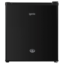 Counter Top Freezer with Lock, 33L, Reversible Door, Black, Igenix IG3751BL