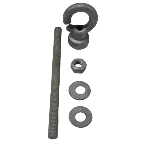 (Single) Wire Mesh Fencing Fixing Hooks (Galvanised Post) 2