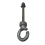 (Single) Wire Mesh Fencing Fixing Hooks (Galvanised Post) 4