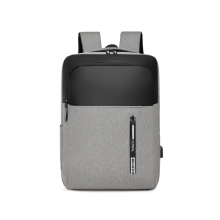B51 Reise-Rucksack mit reflektierendem Reißverschluss, wasserdicht, rechteckig, für Herren