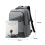 B57 Business Notebook Multi-layer Pack Casual Backpack Schoolbag for Men 6