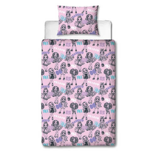 Rainbow High Rainbow Single Duvet Cover and Pillowcase Set 1