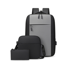 B66 Wasserdichte Business-Computertasche Einfache Schultasche Pendelrucksack Männer