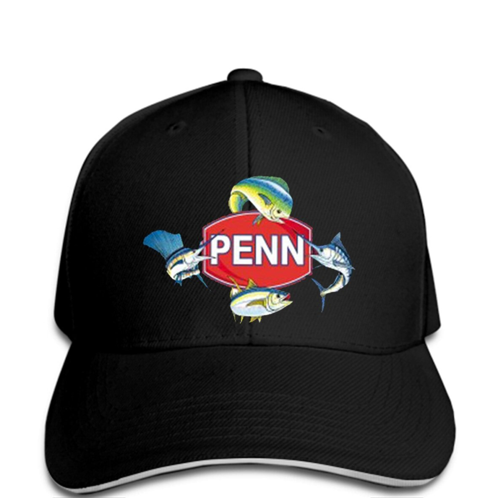 Penn Four Reels of Fish Fishinger Logo Baseball Cap Adjustable Cotton Hat Golf Cap