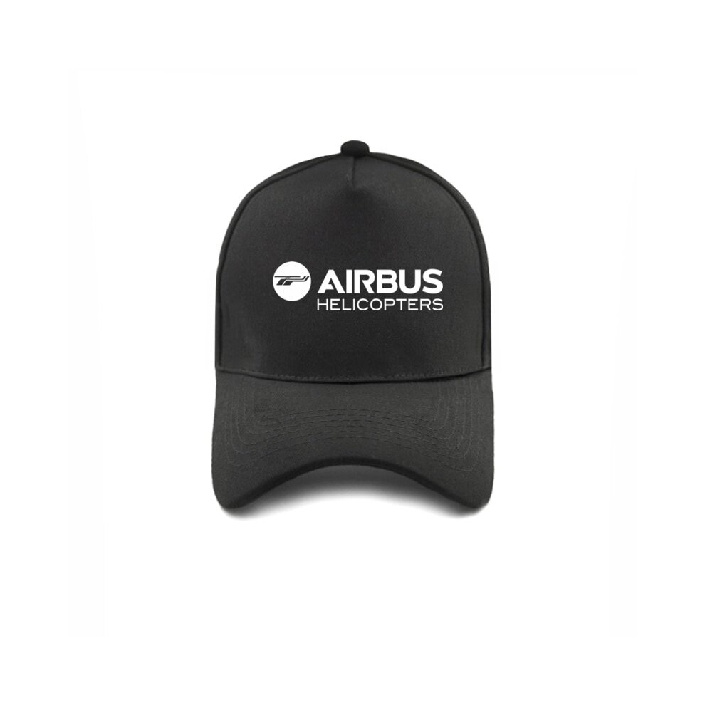 Spxubz (One Size, ) Fashion Hat Airbus Helicopters Baseball Caps Unisex Adjustable Man Outdoor Caps Mz-159 Black