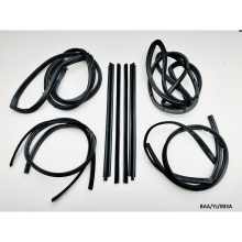 Complete Doors Strip Seals Weatherstrips for Jeep Wrangler 1987-1995 BAA/YJ/003A
