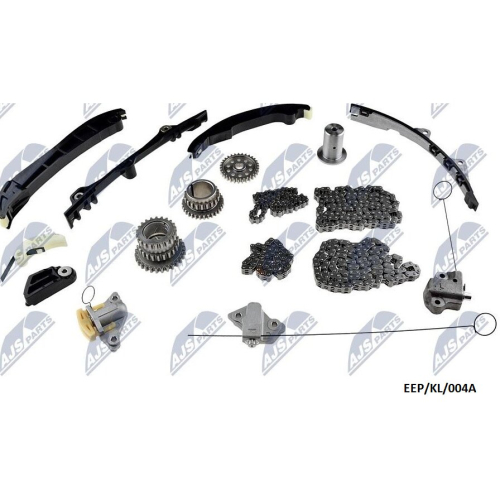 NTY Timing Chain Kit & Component Set for Jeep Cherokee KL 3.6L 2014-2022 EEP/KL/004A