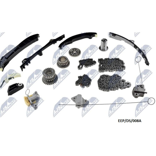 NTY Timing Chain Kit & Component Set for RAM 1500 DS 3.6L 2013-2023 EEP/DS/008A