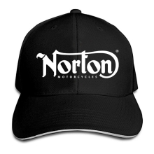 Fashion Norton Motorcycles Print Baseball Cap Fashion Unisex Golf Cap Summer Mesh Cap Adjustable Cap