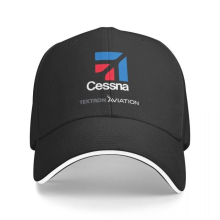 (One Size, black) Cessna Trucker Cap Snapback Hat for Men Baseball Mens Hats Caps