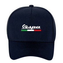 (One Size, navyblue) Vespa cap Men Funny Vespa baseball Cap 100% Cotton Summer men women adjustable Hip Hop gift