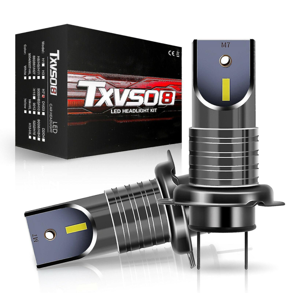 110W 30000Lm H7 Led Car Head Conversion Globes Canbus Bulbs Beam 6000K Kit Light 9363541040975