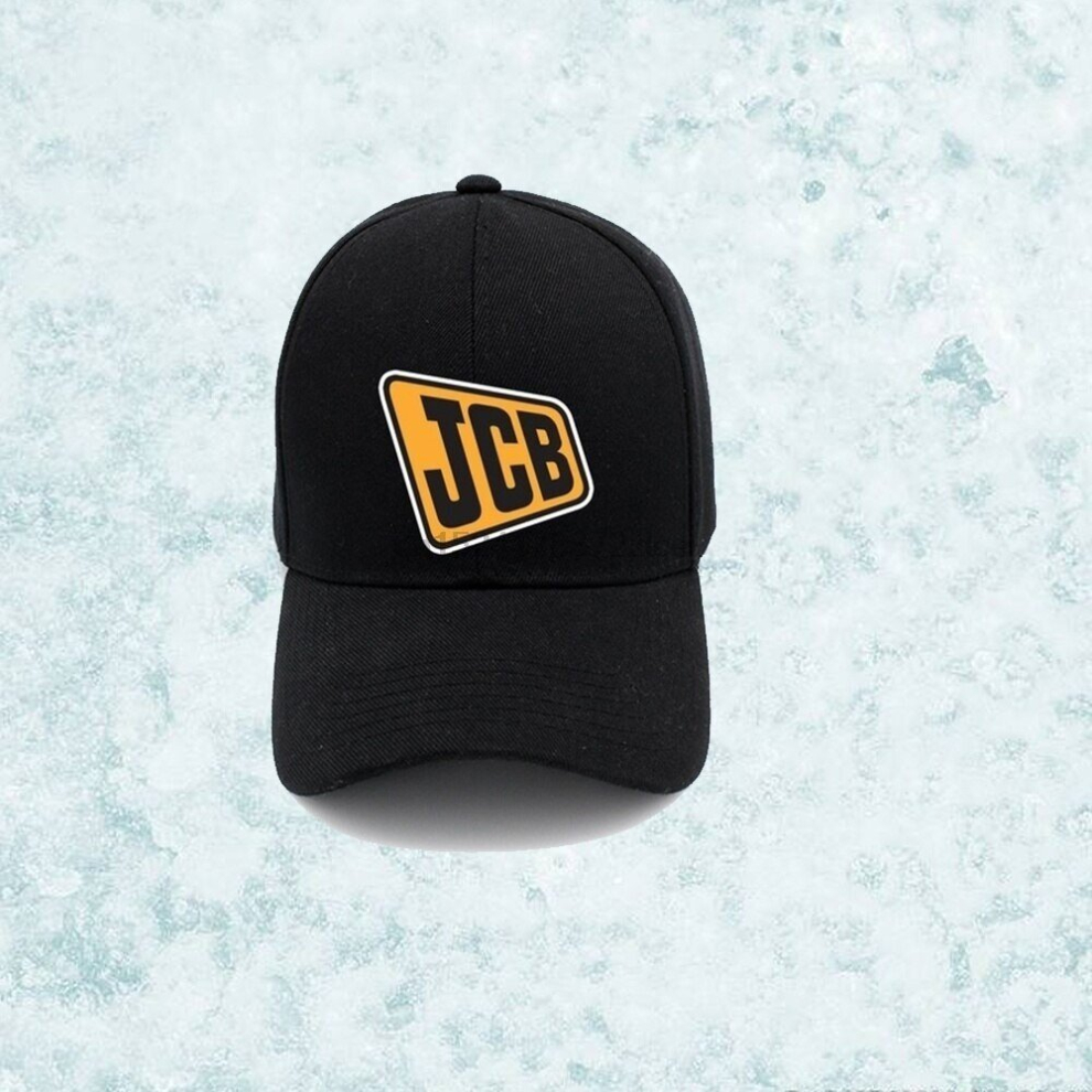 JCB Print Simple Classic Men Women Baseball Cap Unisex Adjustable