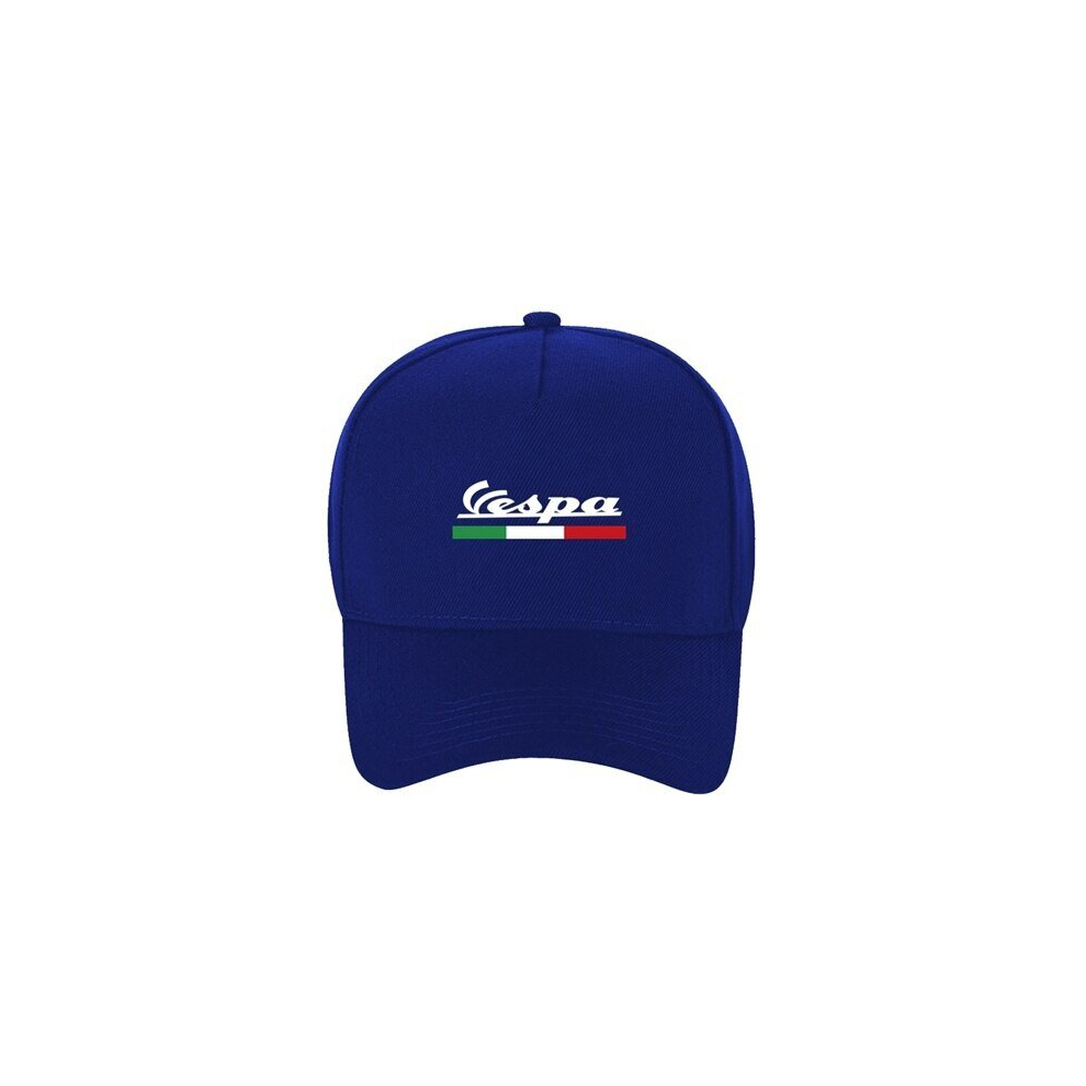 (One Size, blue) Vespa cap Men Funny Vespa baseball Cap 100% Cotton Summer men women adjustable Hip Hop gift