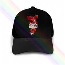 Kawaii FNAF Plush Foxy Newest Black Popular Baseball Cap Hats Unisex
