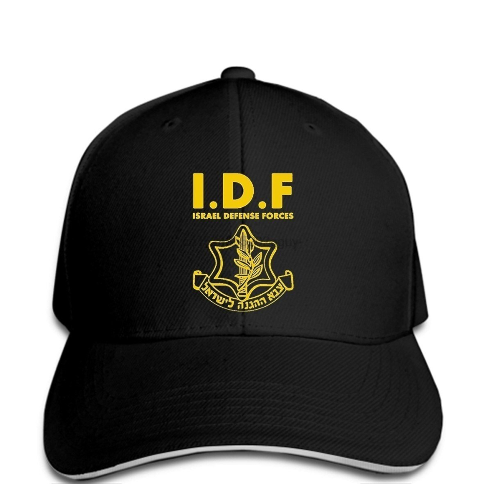 Spxubz Israel Defense Forces Idf Raw Cap Military Support Israel Cap Baseball Hats Casual Style Of Hip Hop Black