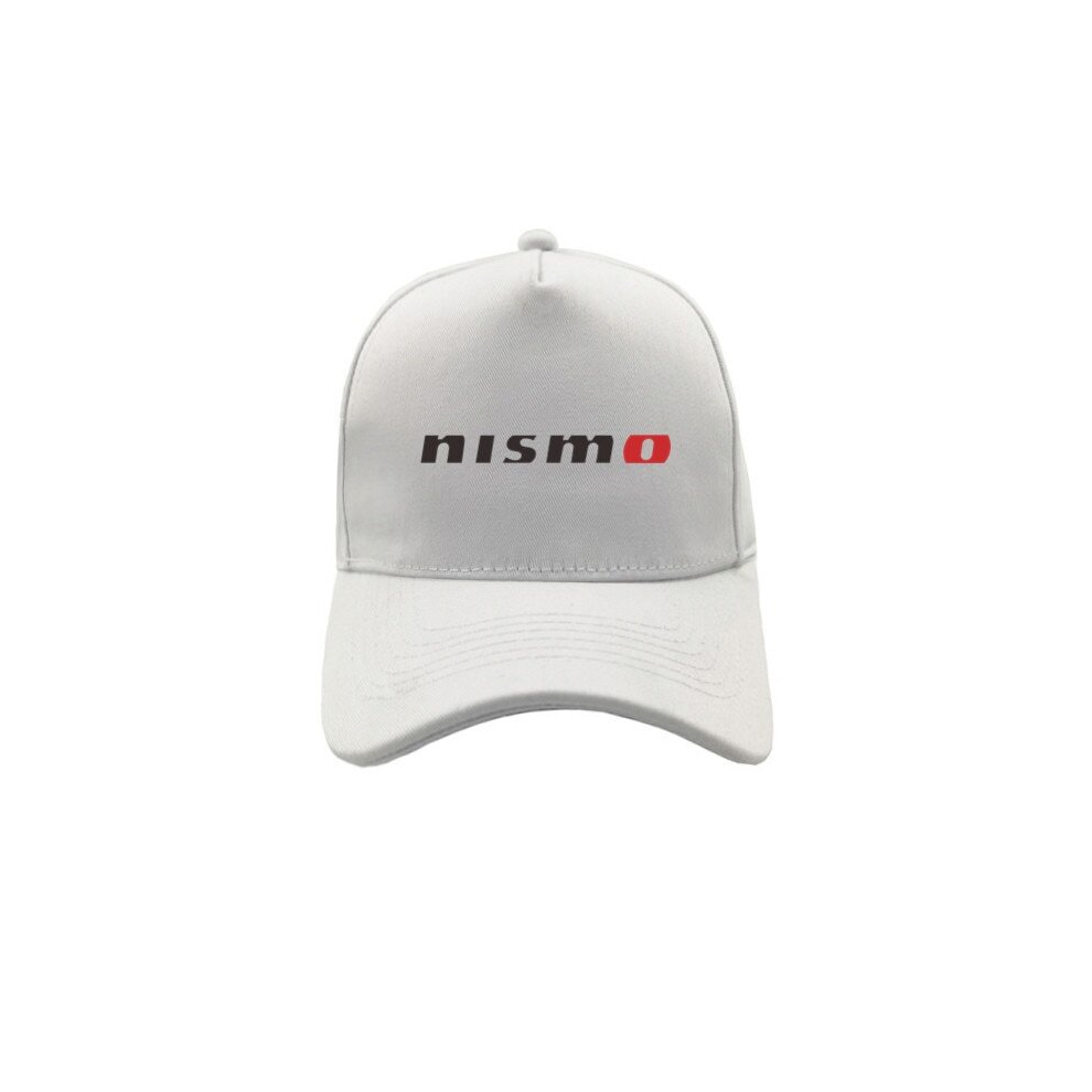 Spxubz (One Size, ) Nismo Baseball Caps Men Cotton Cool Nismo Off Road Hats Women Unisex Peaked Caps Mz-216 White