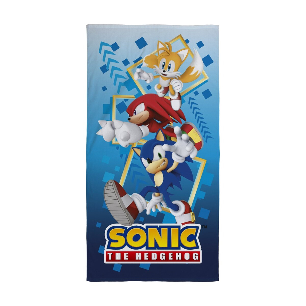 Sonic the Hedgehog Bounce 100% Cotton Towel-image-OPC-PD5SM9T-NEW