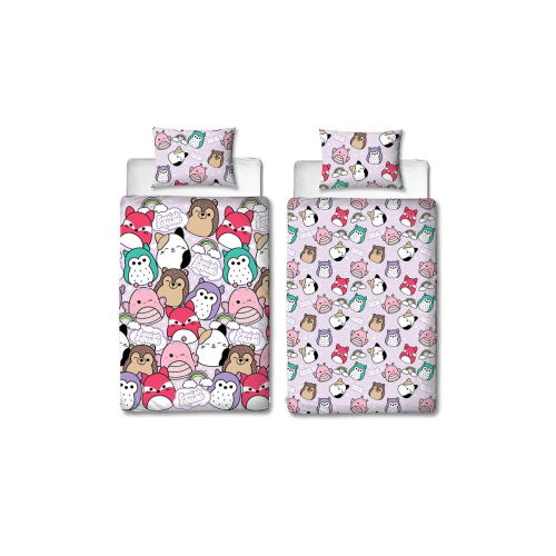 Squishmallows Squishmallows Bright Single Duvet Cover and Pillowcase Set 2