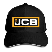 JCB Logo Print Baseball Cap Fashion Unisex Golf Cap Summer Mesh Cap Adjustable Caps