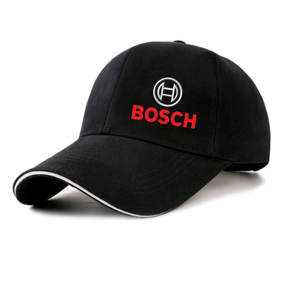 (One Size, Black) Bosch Cap Printed Baseball Cap Unisex Caps Hat Unisex Caps