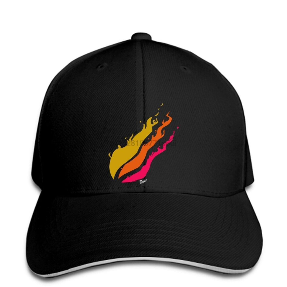 Spxubz Baseball Cap Prestonplayz Fire Logo Inspired Preston Playz Merch Black