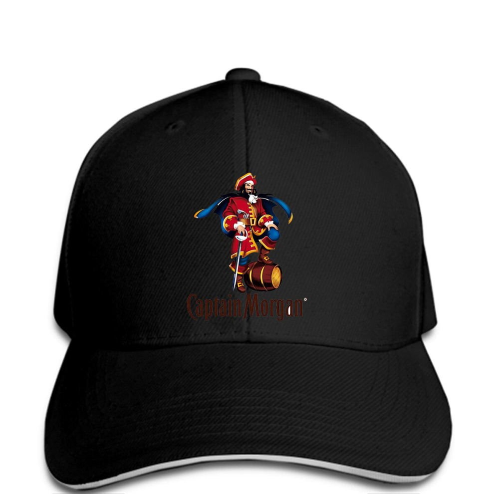 Spxubz Men Baseball Cap Captain Morgan For Funny Hat Novelty Black
