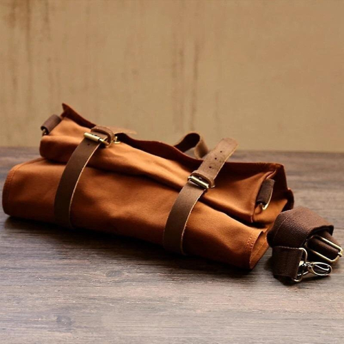 (dark blue) Bar Bartender Carrying Bag  Bartender Canvas Toolkit Pack Bar Tools tail Shaker Set Storage Bag 1