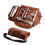 (dark blue) Bar Bartender Carrying Bag  Bartender Canvas Toolkit Pack Bar Tools tail Shaker Set Storage Bag 4