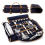 (dark blue) Bar Bartender Carrying Bag  Bartender Canvas Toolkit Pack Bar Tools tail Shaker Set Storage Bag 1