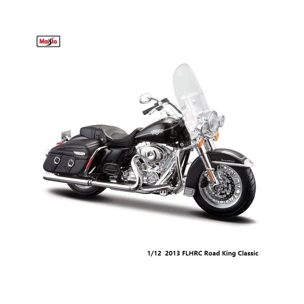 (2013 FLHRC Road) Maisto 1:12 Harley Davidson 2013 FLHRC Road King Classic Static Die Cast