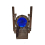 Stargate Bookends, Ornaments, Table Lamps, Gifts, LED Lighted Portal Bookends, Two-Way Galaxy Door, 3