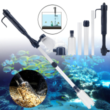 Electric Aquarium Gravel Cleaner Fish Tank Vacuum Cleaner Water Change Filter