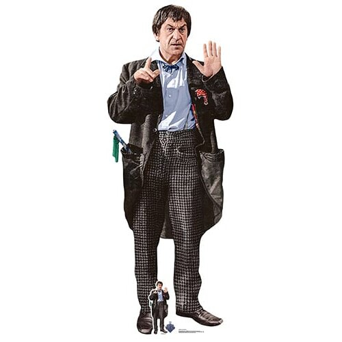 Second Doctor Dr Who Patrick Troughton Lifesize Cardboard Cutout 171cm