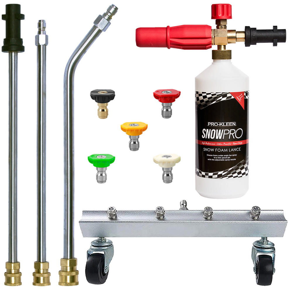 Pro-Kleen Chassis Cleaner & Karcher K series Snow Foam Lance