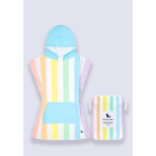 Dock & Bay Kids Poncho Hooded Towel - Unicorn Waves - Age 2 - 4