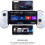 Backbone Backbone One PlayStation Edition for iPhone - White | Low-Latency Lightning Controller with 3.5mm Jack + 1 Month Backbone+ 4
