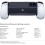 Backbone Backbone One PlayStation Edition for iPhone - White | Low-Latency Lightning Controller with 3.5mm Jack + 1 Month Backbone+ 5