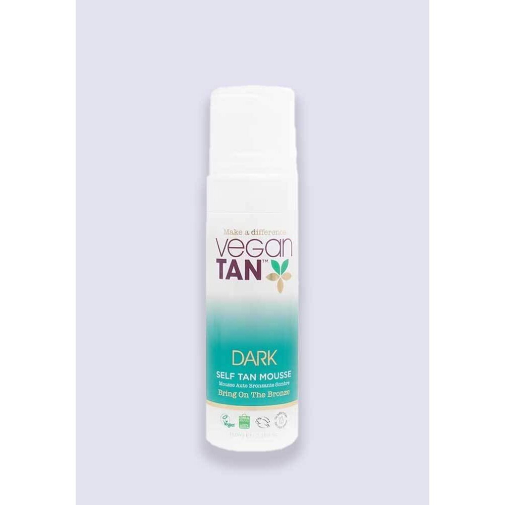 Vegan Tan Dark Self Tan Mousse 150Ml