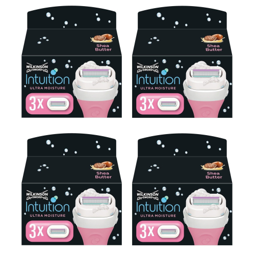 Wilkinson Sword Wilkinson Sword Intuition Ultra Moisture Women's Razor Blade X12 Pack