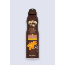 Sun Screen Spray Hawaiian Tropic Coconut Mango Oil Spf 30 Coconut 180 ml