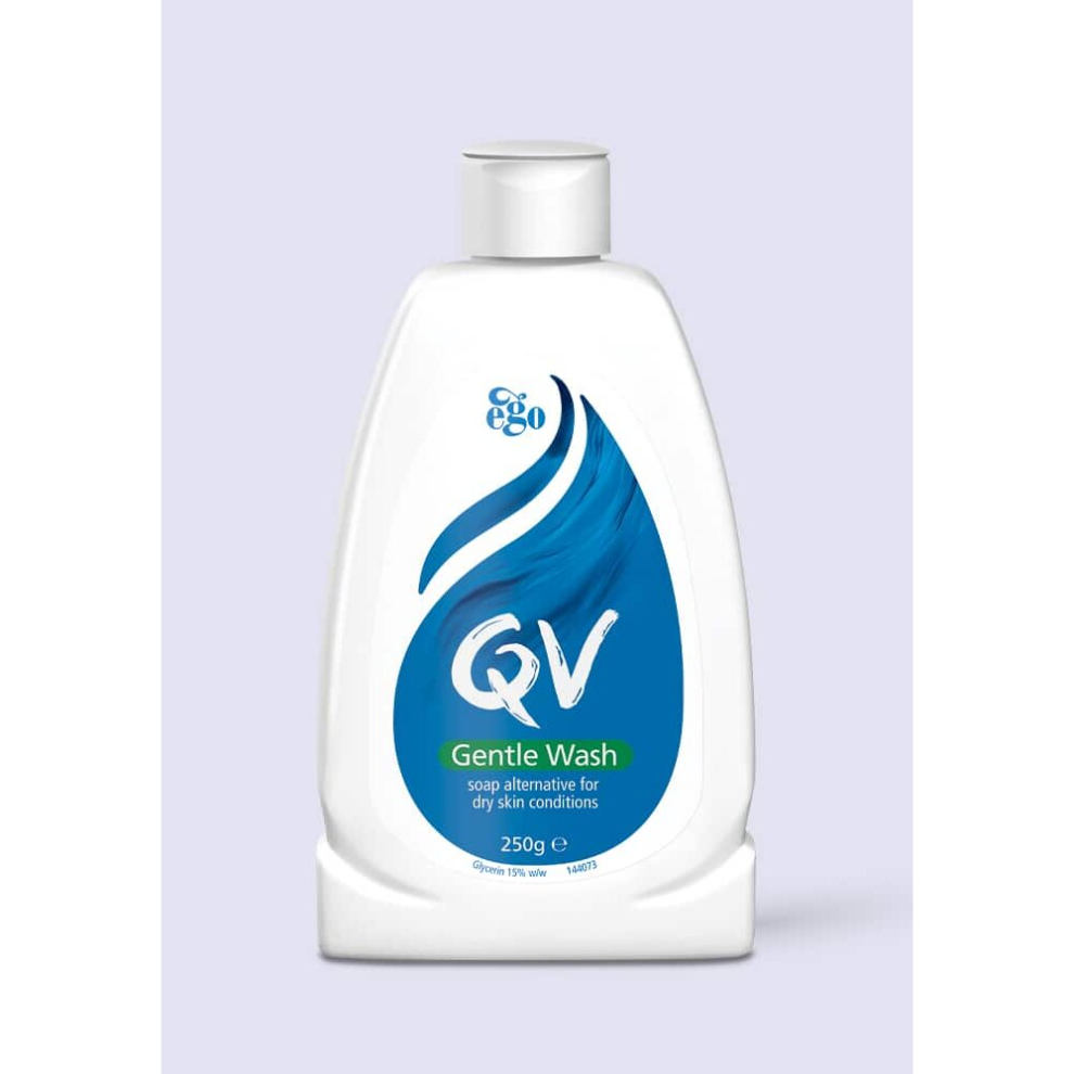 QV Gentle Wash Soap Free Cleanser PH Balanced & Hypoallergenic 250ml