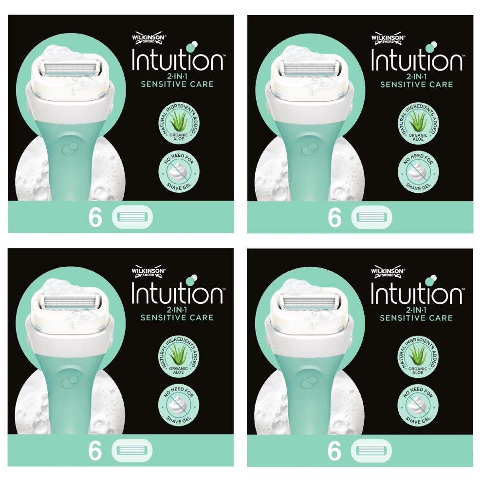 Wilkinson Sword Intuition Sensitive Blades x 24