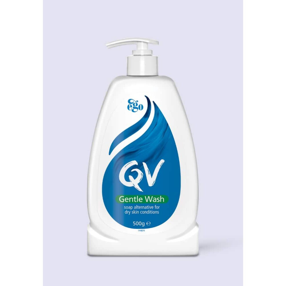 Qv Gentle Wash Soap Alternative For Dry Skin Conditions 500G - Image 2