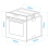 Dellonda Baridi 60cm Built-In 10 Function Fan Assisted, Electric Oven, Touchscreen, 72L Capacity - DH199 7